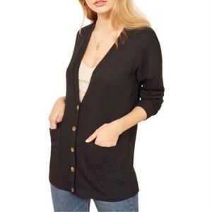 Reformation Boyfriend Cardigan New Small